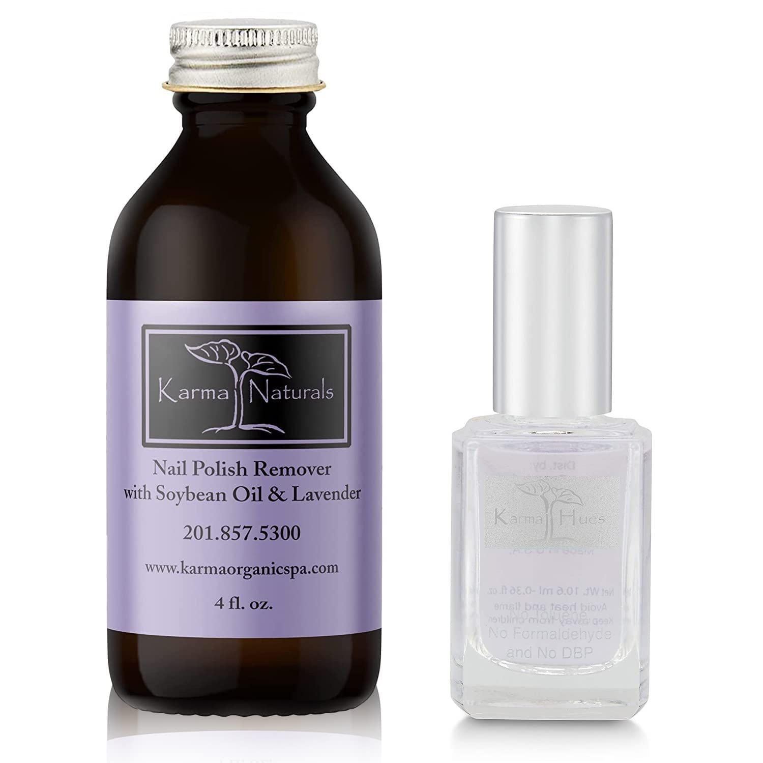 Natural Soybean Lavender Nail Polish Remover 1