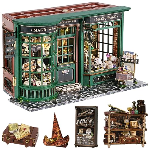 Dollhouse Miniature Kit Magic Wand Shop 1