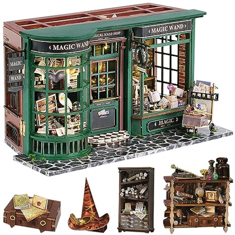 Dollhouse Miniature Kit Magic Wand Shop 1