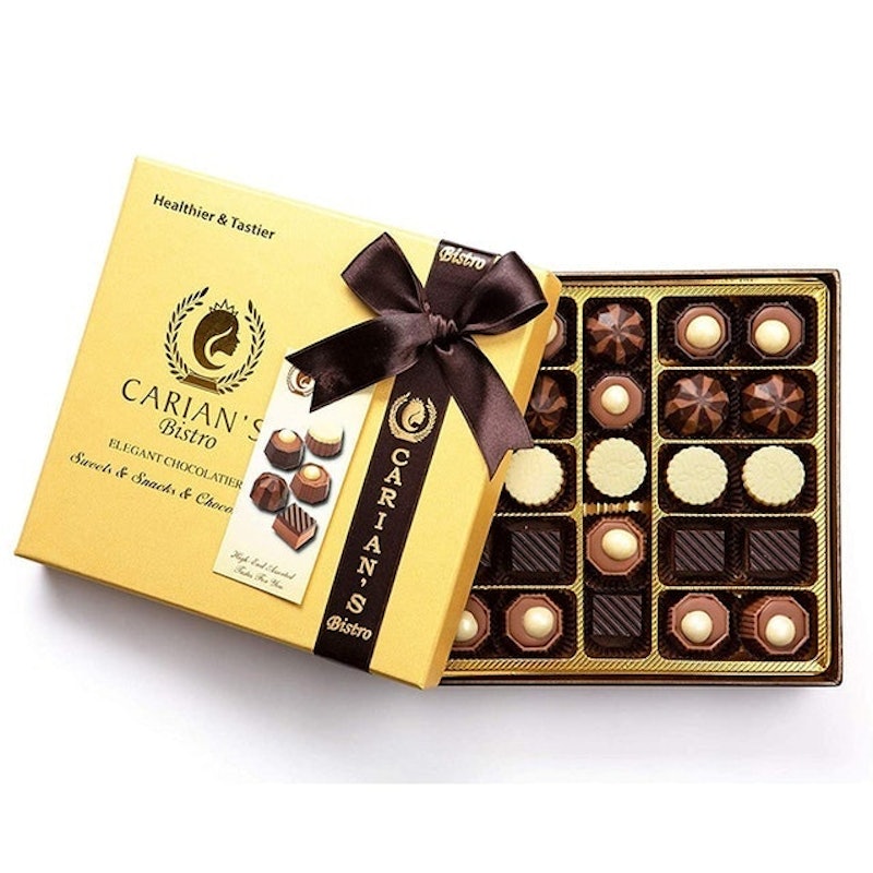 Gold Chocolate Gift Box 1