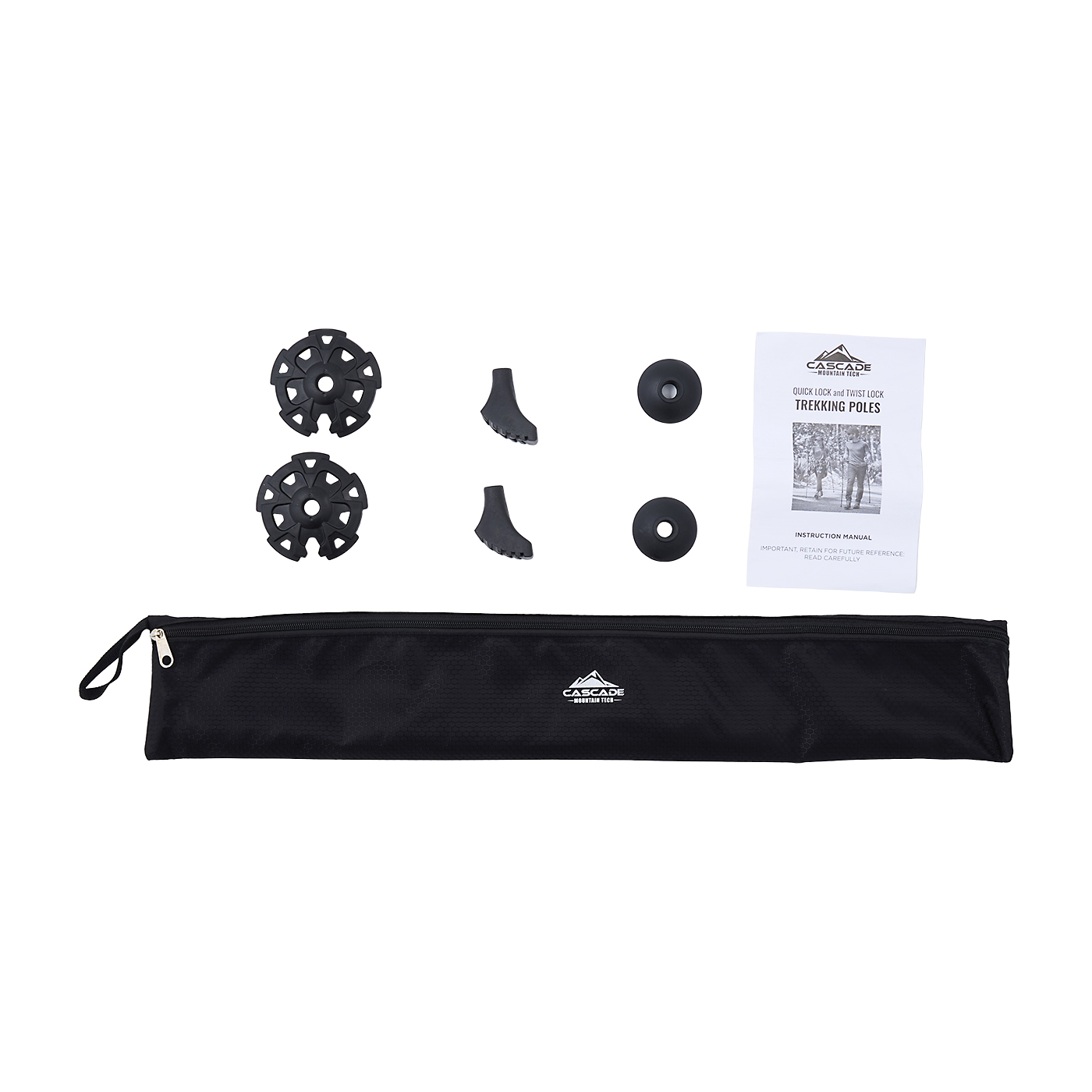 Aluminum Quick Lock Trekking Poles 8