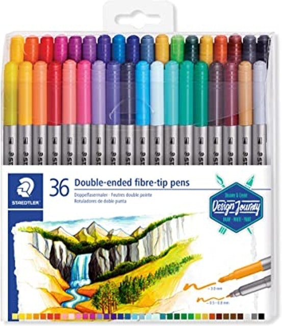 Double-Ended Fiber-Tip Pens 1