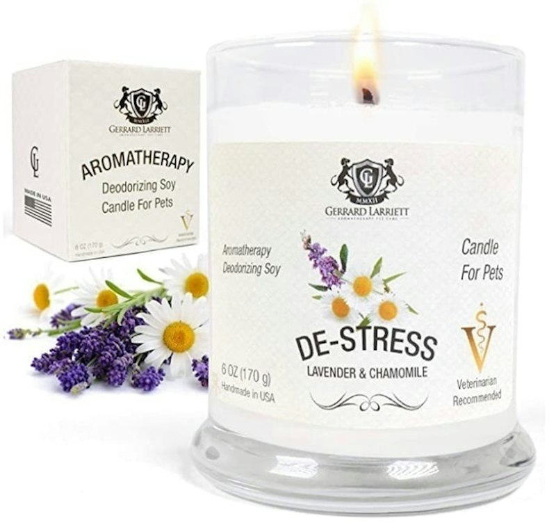 Aromatherapy Deodorizing Soy Candle for Pets 1