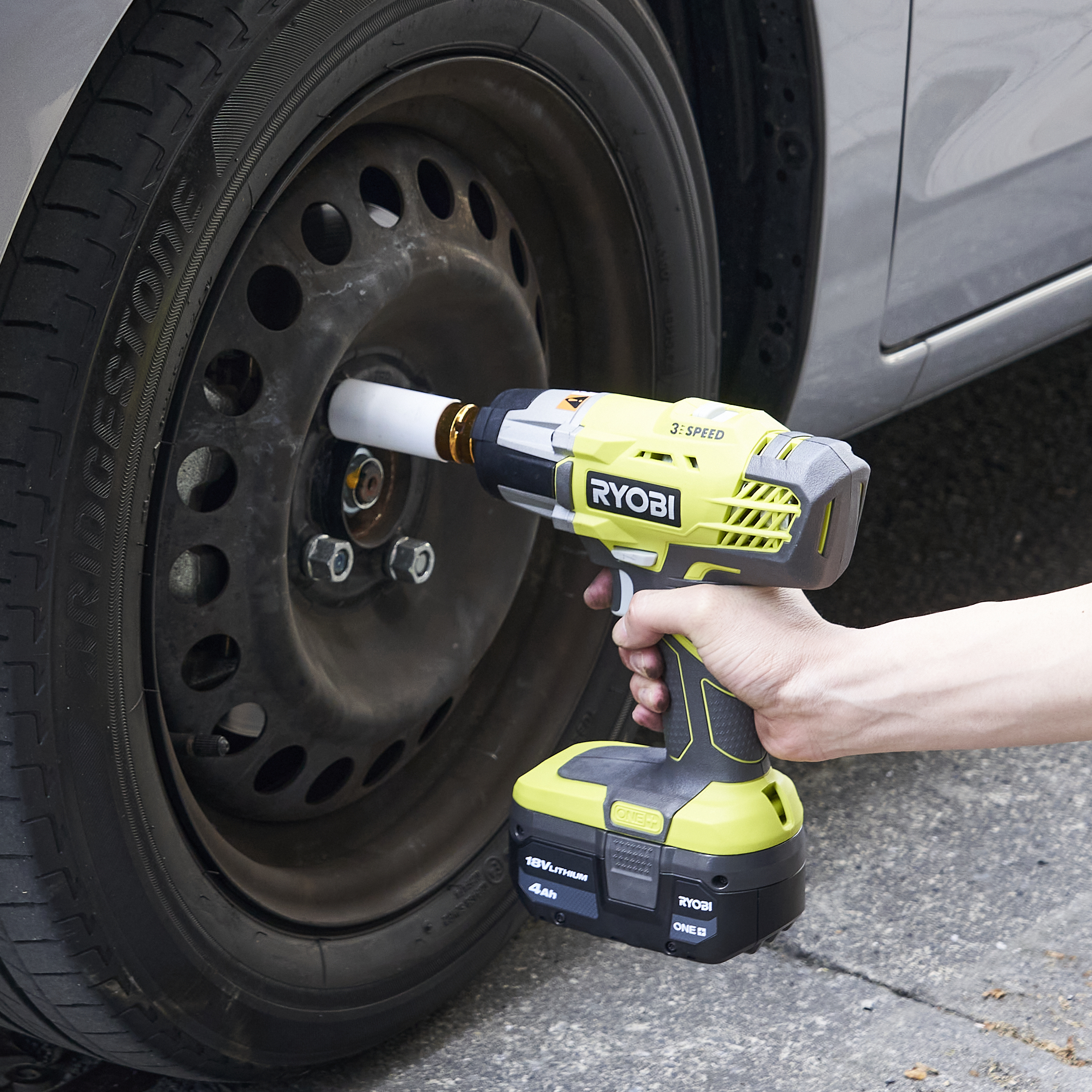 One+ 3-Speed Impact Wrench 6