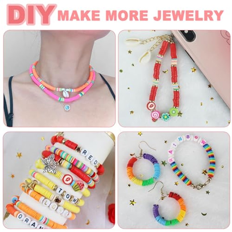5100 Clay Beads Bracelet Making Kit 2
