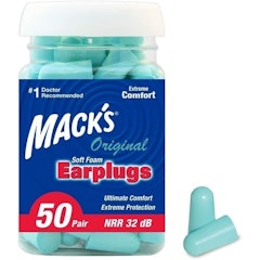 Mack's Original Soft Foam Earplugs