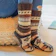 Tibetan Socks Tibetan Hand Knit Fleece Lined Wool Slipper Socks 1