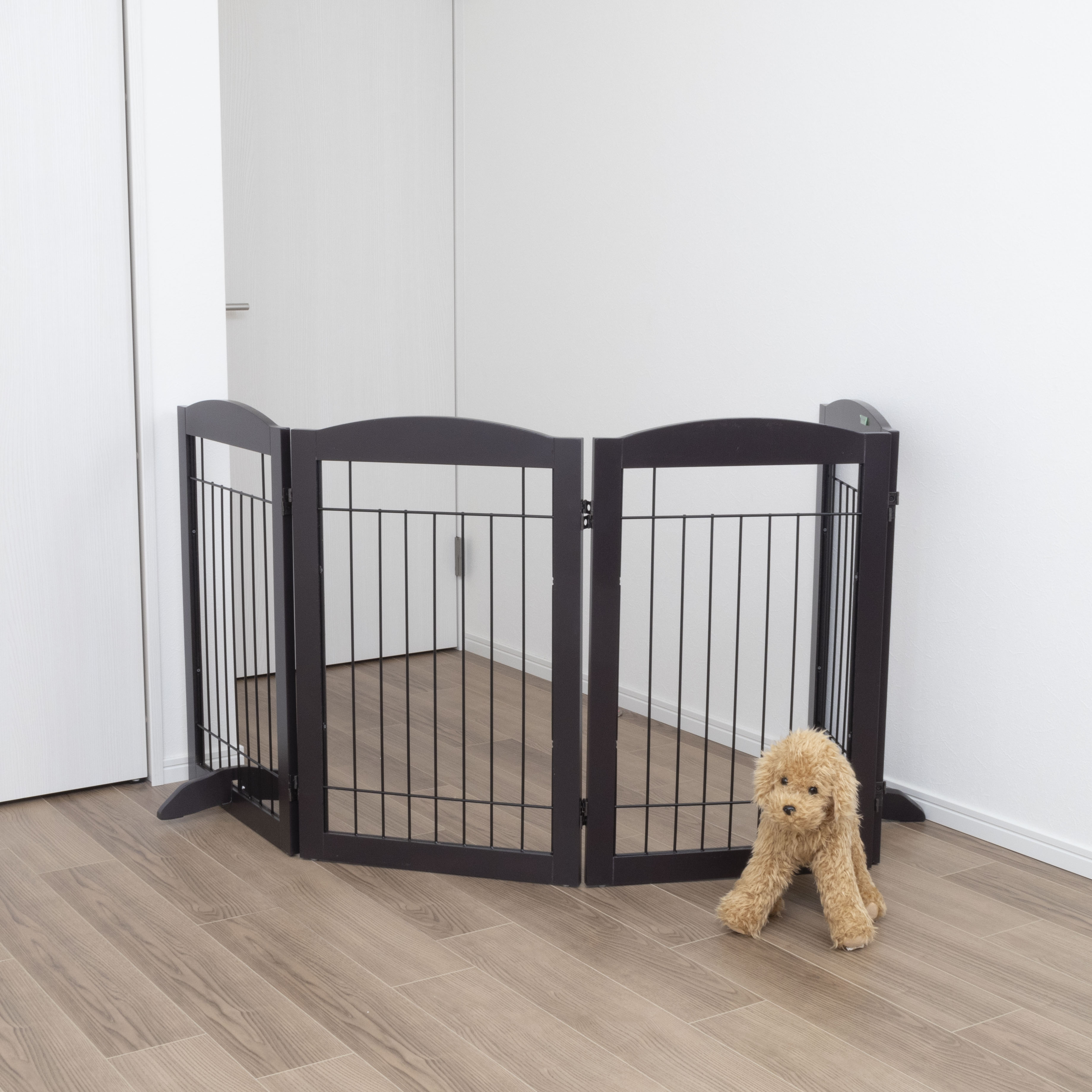 SPIRICH HOME Steel Wire Pet Gate 3