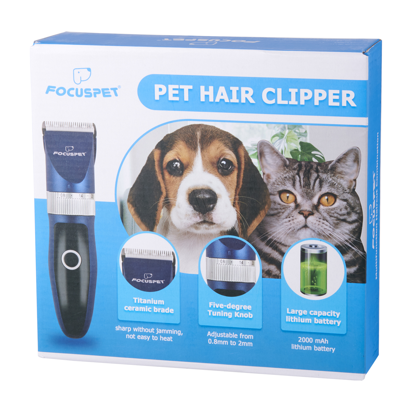 Pet hair clippers 6