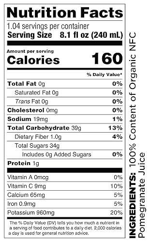 Pure Organic Pomegranate Juice 2