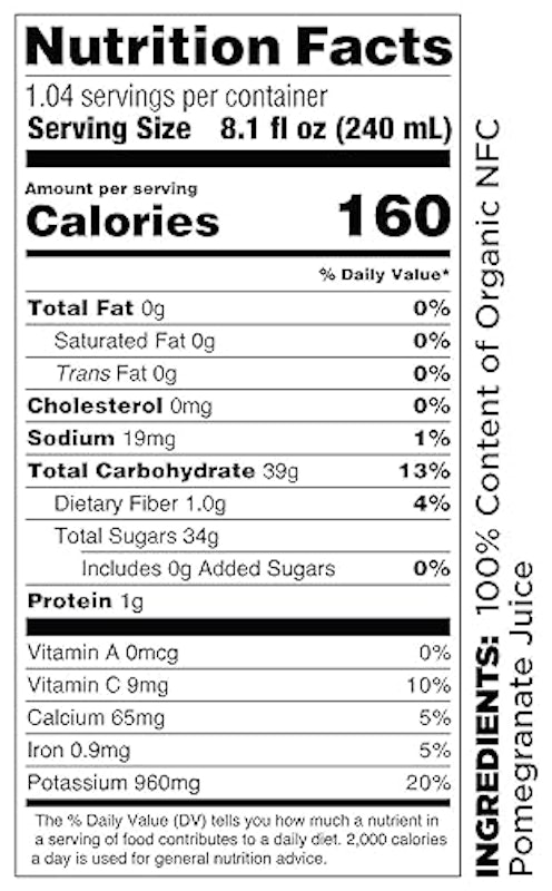 Pure Organic Pomegranate Juice 2