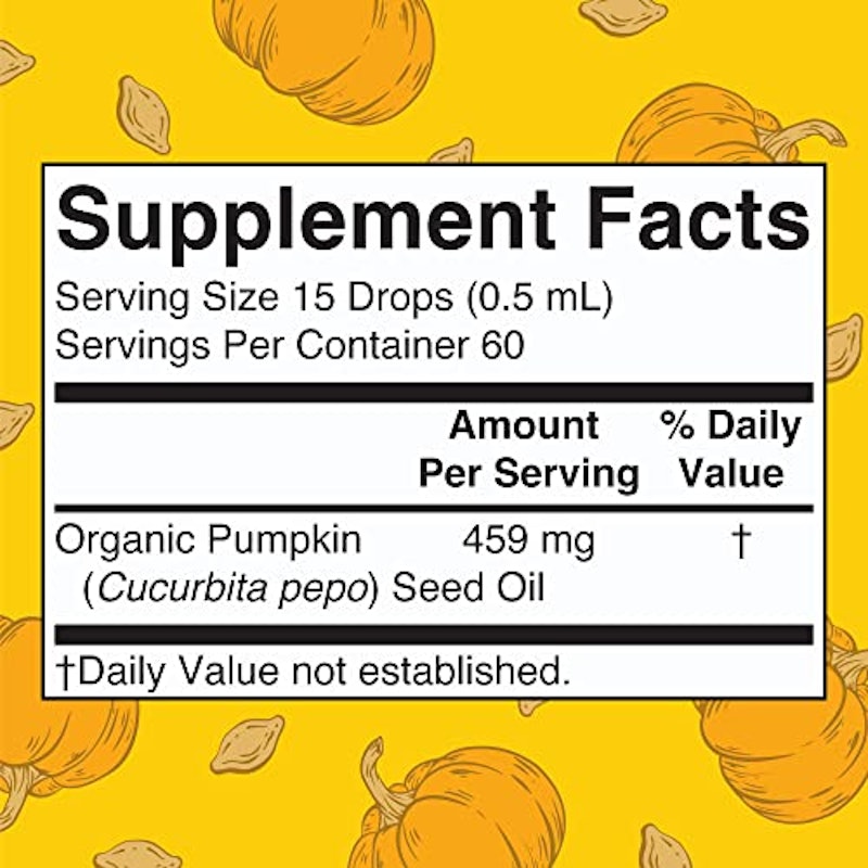 Organic Pumpkin Seed Oil Liquid Drops 2