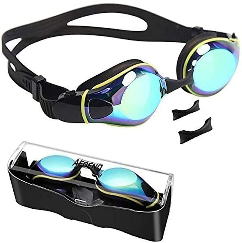 Flat Lens Swimming Goggles 1