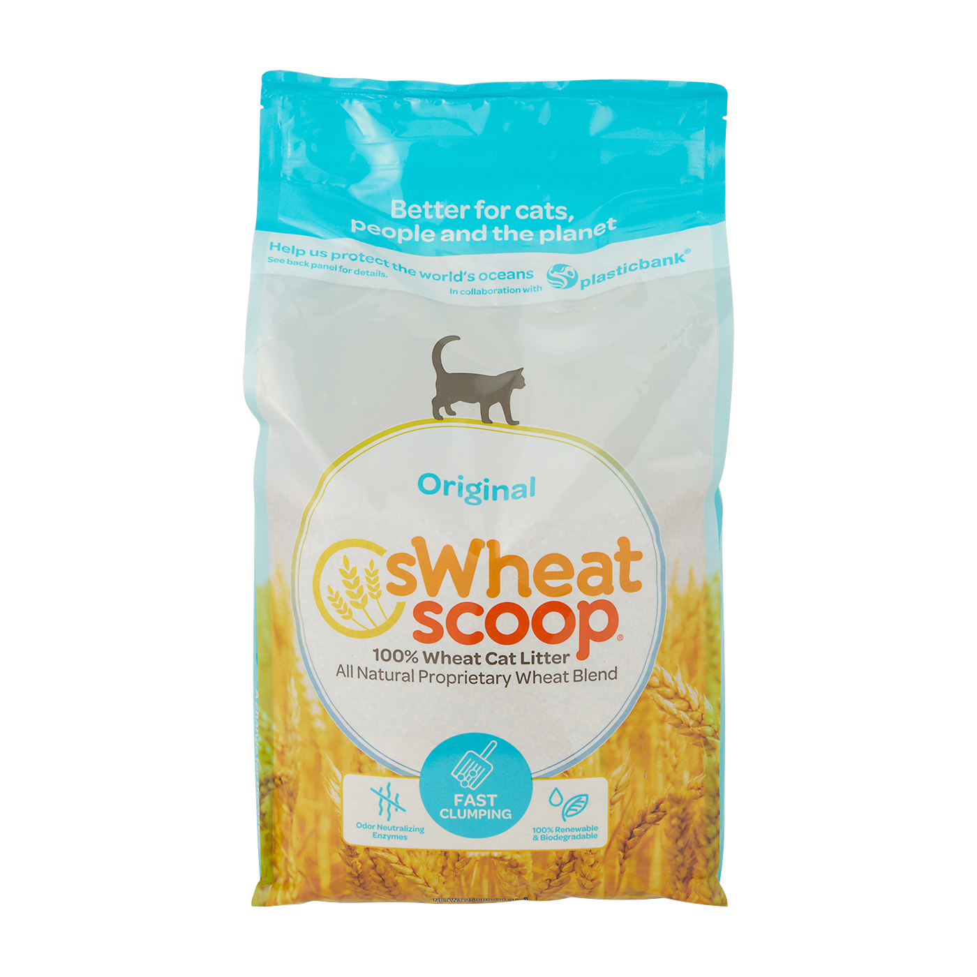 Original Wheat Cat Litter 1