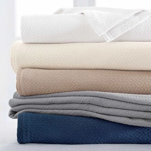 Diamond Organic Cotton blanket 1