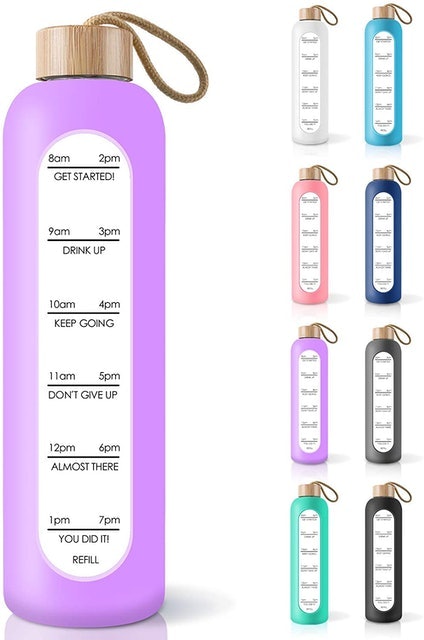 Borosilicate Glass Water Bottle  2