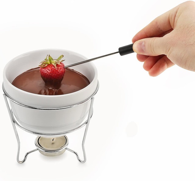 Cast Iron Fondue Set 2