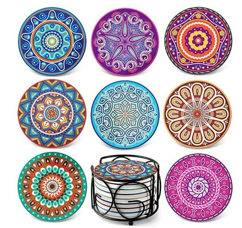 Mandala Coasters for Drinks 1
