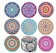 Teivio Mandala Coasters for Drinks 1