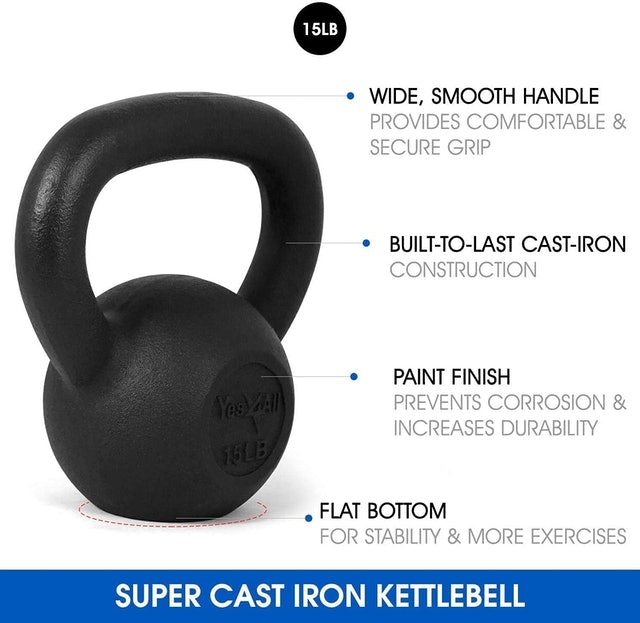 Cast Iron Kettlebell 2
