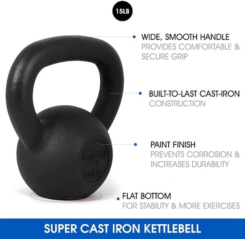 Cast Iron Kettlebell 2