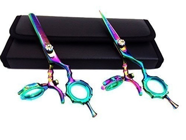 Thumb Swivel Hair Cutting Scissors 1