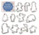 Ann Clark Christmas Cookie Cutter Set with Recipe Booklet 1