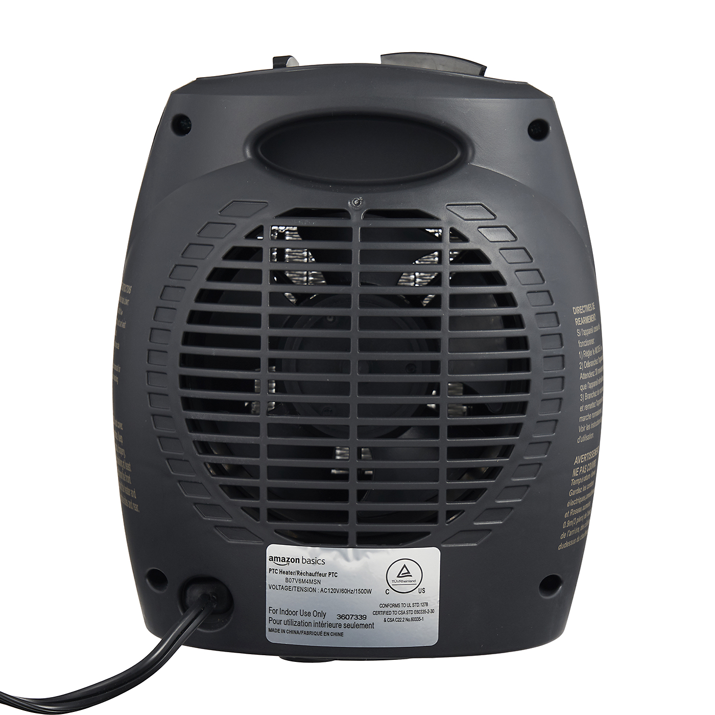 1500W Ceramic Personal Heater 3