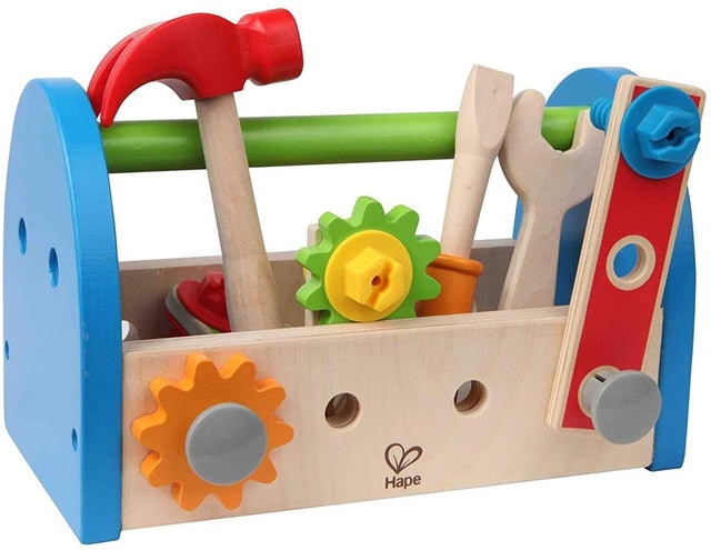 Wooden Tool Box and Accessory Play Set 1