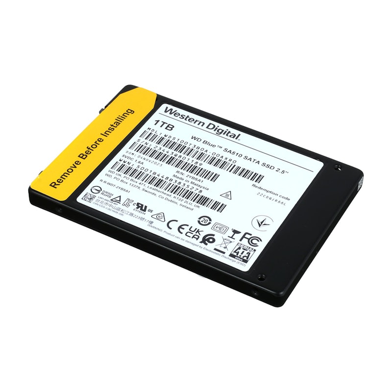 1TB WD Blue SA510 SATA Internal Solid State Drive SSD 2