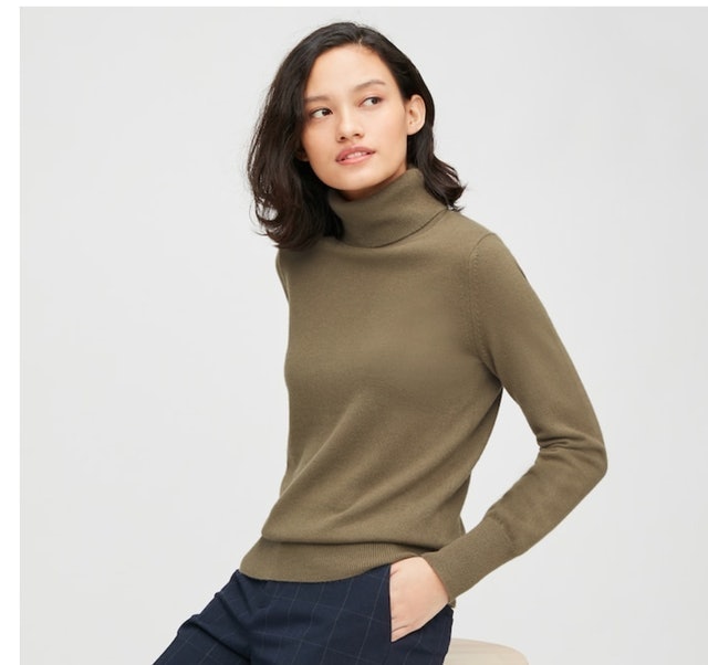 Cashmere Turtleneck Sweater 1