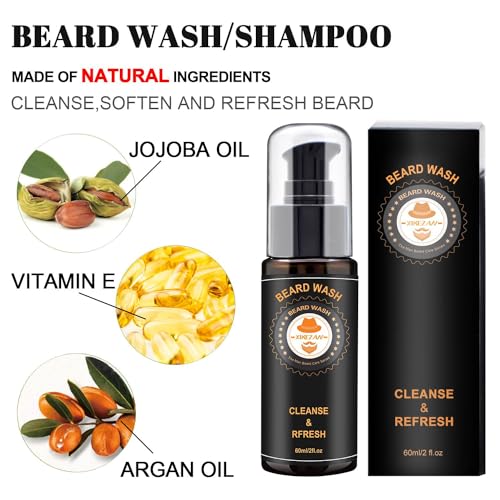 Upgraded Beard Grooming Kit w/Beard Conditioner 2