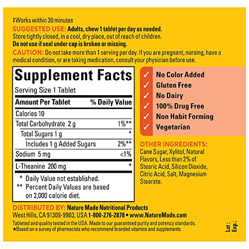 L-Theanine Chewable Tablets 2