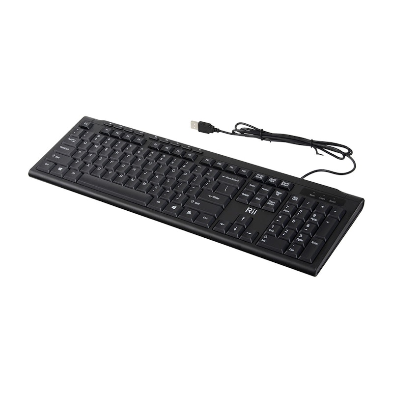 RK907 Ultra-Slim Compact USB Wired Keyboard 2