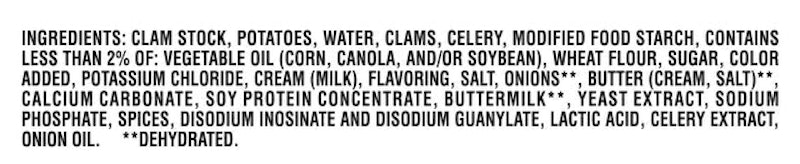 Healthy Request New England Clam Chowder 3