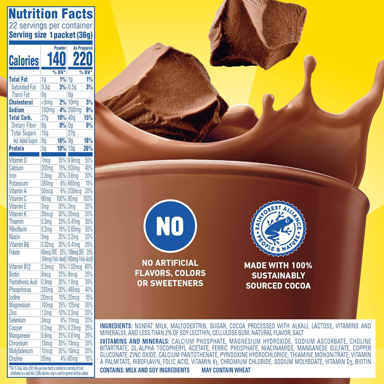 Breakfast Essentials® Original Nutritional Powder Drink Mix 2