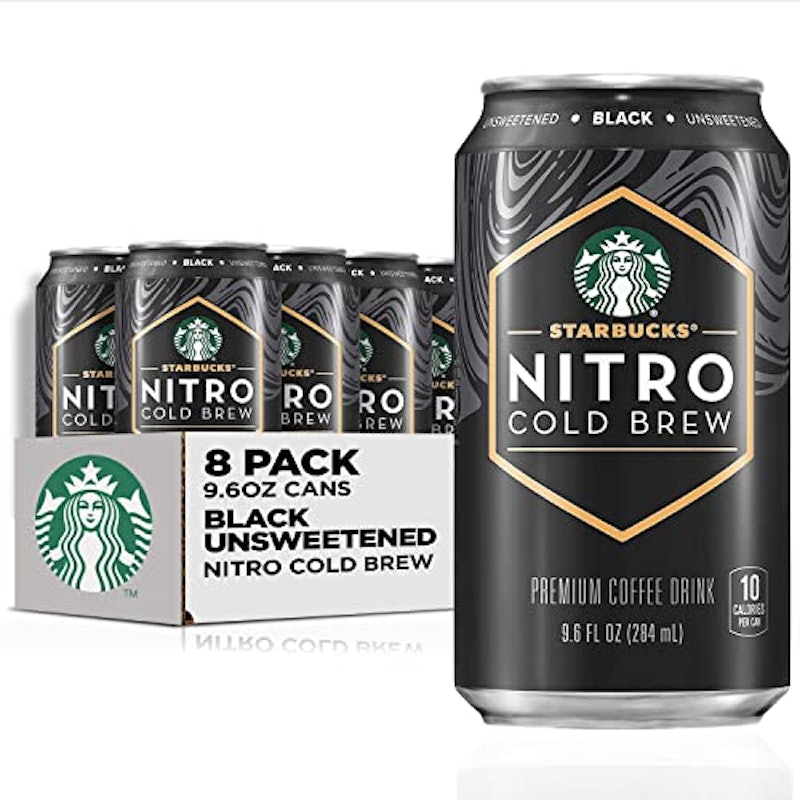 Nitro Cold Brew Coffee, Black Unsweetened 1