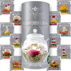 Floral Variety Flowering Tea Canister