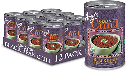 Organic Medium Black Bean Chili, Vegan, Gluten Free, Low Fat 2