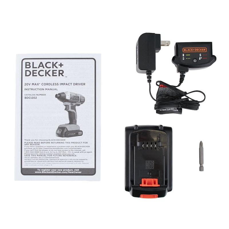 20V MAX* POWERCONNECT 1/4 in. Cordless Impact Driver Kit 3
