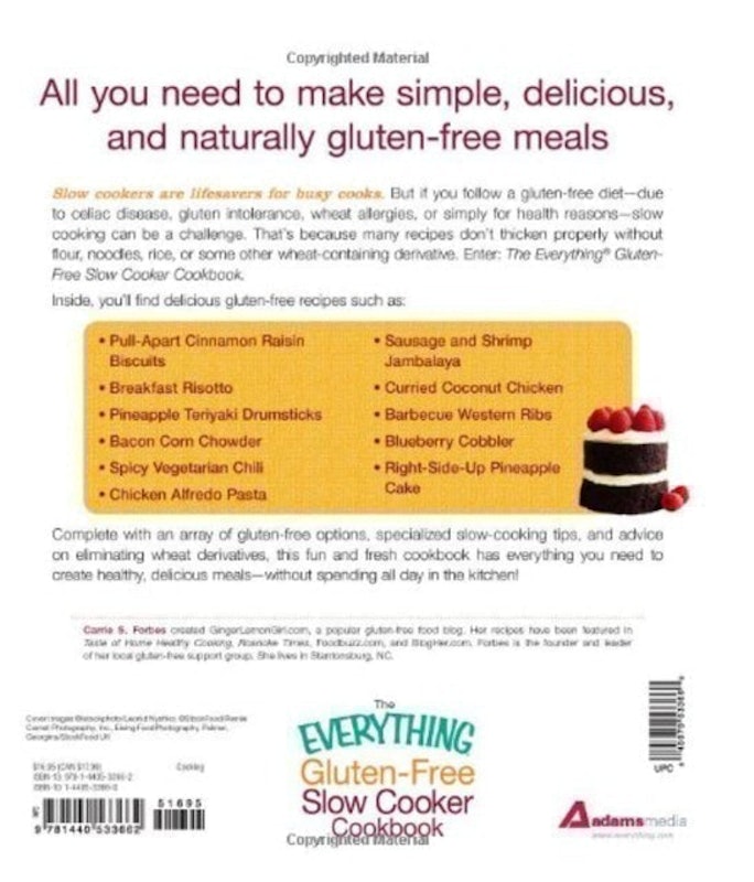 The Everything Gluten-Free Slow Cooker Cookbook 2