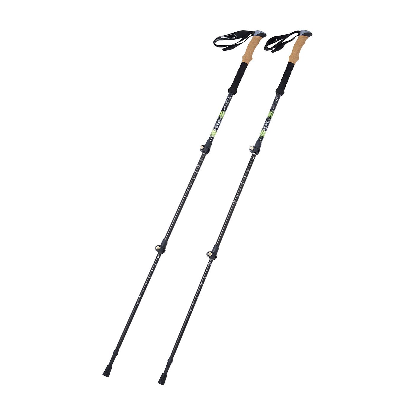 Aluminum Quick Lock Trekking Poles 1