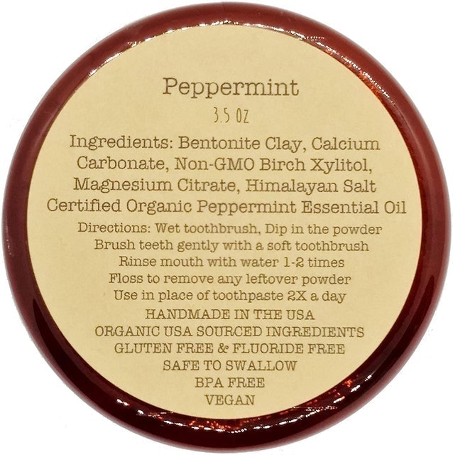 Vegan Mineral Tooth Powder 2