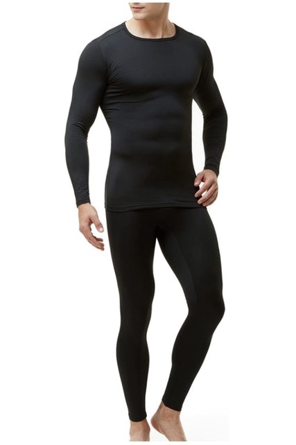 Microfiber Fleece Lined Long Johns 1