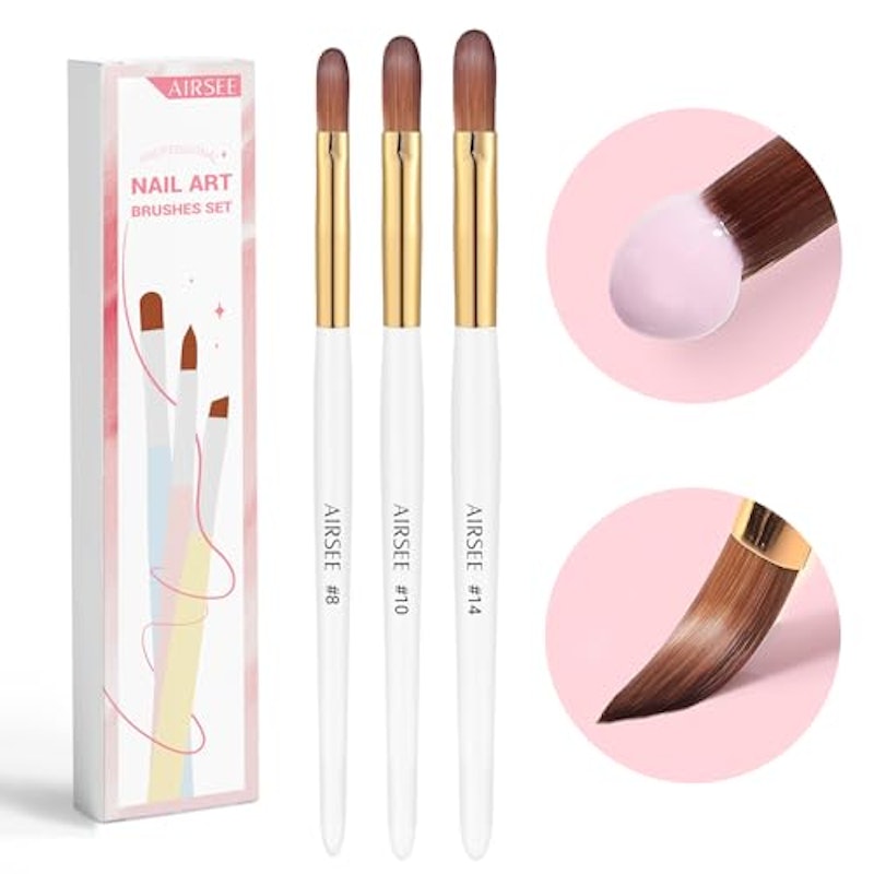 3pcs Acrylic Nail Brush Set 1