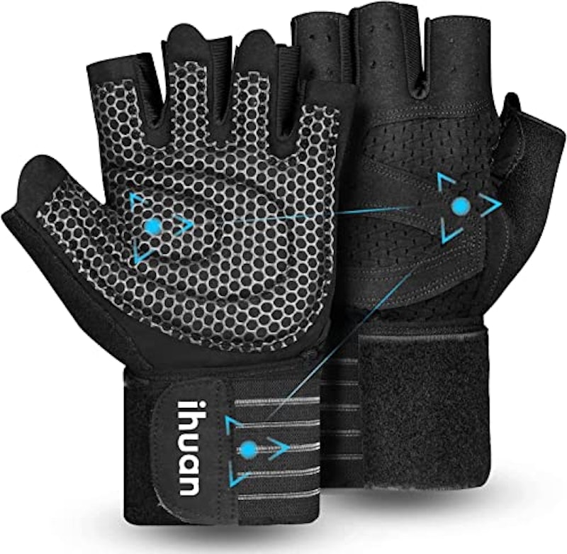 Ventilated Weight Lifting Gym Workout Gloves 1