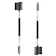 MUIIGOOD 2pcs 3 Head Eyebrow Eyelash Shaper 1