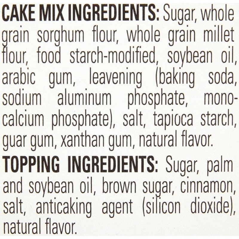 Gluten Free Cinnamon Swirl Crumb Cake and Muffin Mix 2