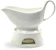 Norpro Porcelain Gravy Sauce Boat with Stand and Candle 1