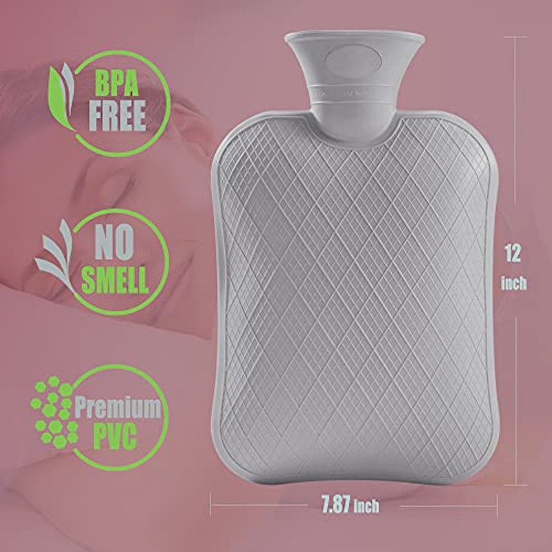Hot Water Bottle with Cover 2